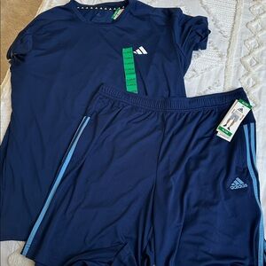 Adidas Dark Blue Sportswear Set